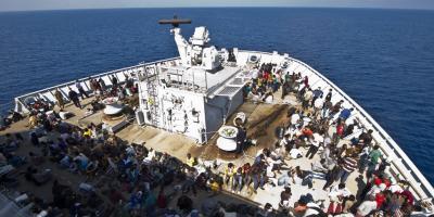 The RN’s third major humanitarian mission in three years