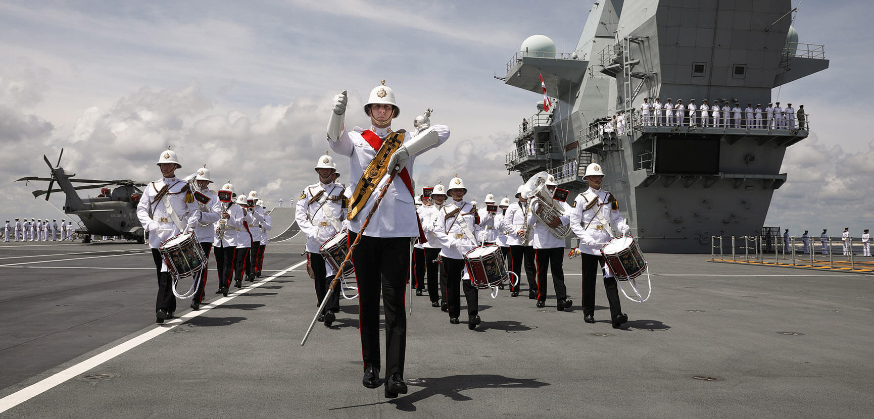 HMS Queen Elizabeth Westlant 18 deployment – Part 1