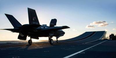 F-35 test flying from HMS Queen Elizabeth completed ahead of schedule