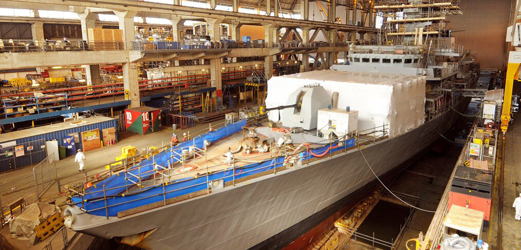 Progress on extending the life of the Royal Navy’s Type 23 frigates