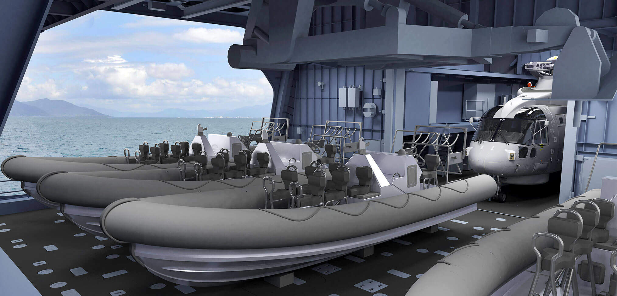 The Type 26 frigate mission bay. Part 1 – design and development
