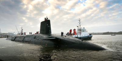 Critical Royal Navy submarine refit running late