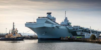 The Royal Navy becomes a two-carrier navy – HMS Prince of Wales sails for the first time