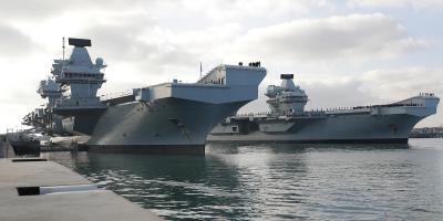 Portsmouth Naval Base – ready to support two aircraft carriers
