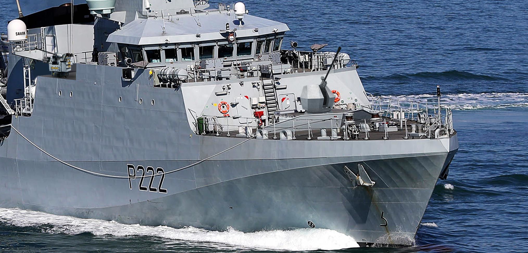 Enhancing the Royal Navy’s batch II OPVs