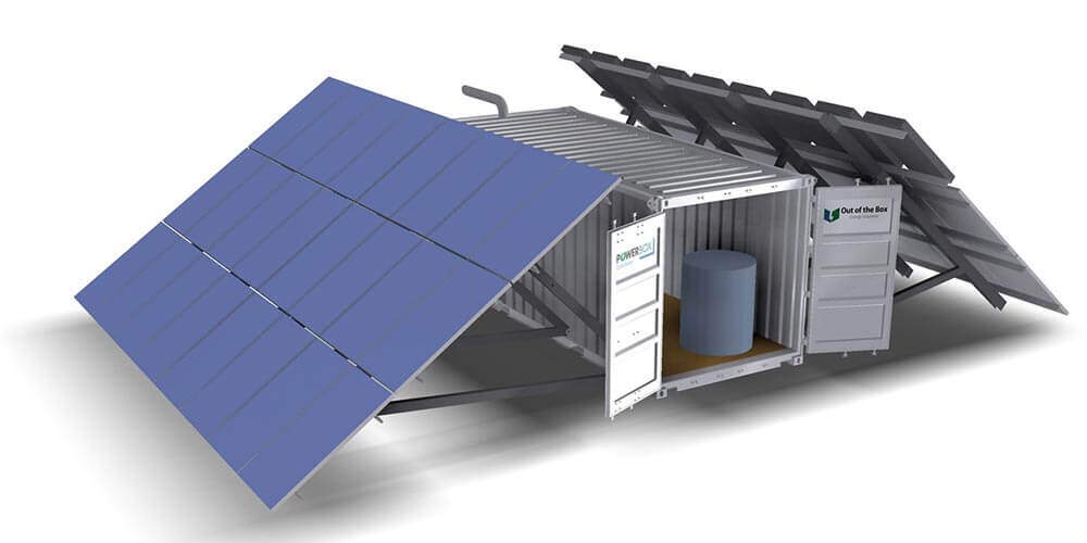 Hybrid Containerised Power supply