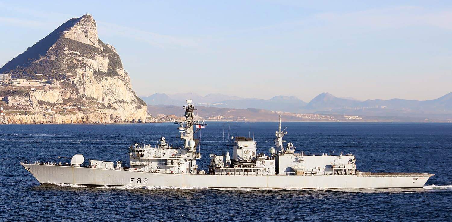 HMS Somerset Gibraltar
