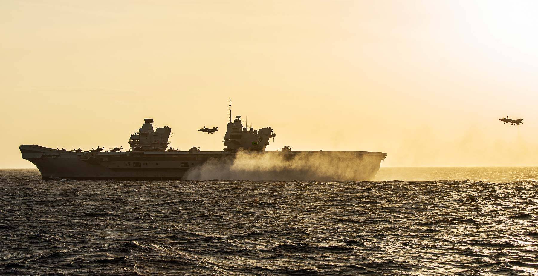BBC to broadcast documentary covering the 2021 Carrier Strike Group deployment