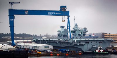 Babcock awarded 10-year contract for dry docking Royal Navy aircraft carriers at Rosyth