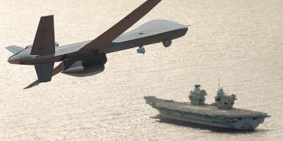 Could Maritime Protector RPAS operate from Royal Navy aircraft carriers?