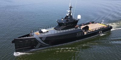 Royal Navy takes delivery of new experimental vessel