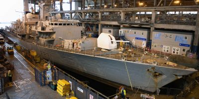 Royal Navy frigate HMS Argyll – first to have post-LIFEX upkeep period