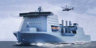 Details emerge of Team UK’s Fleet Solid Support ship proposal