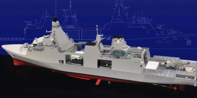 Babcock showcases Arrowhead 140 Multi-Role Naval Platform concept with view to Type 32 frigate competition